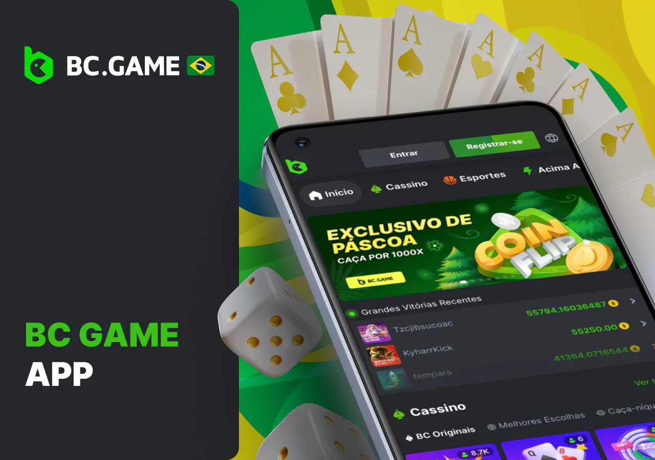 Um aplicativo prático para jogos de cassino on-line